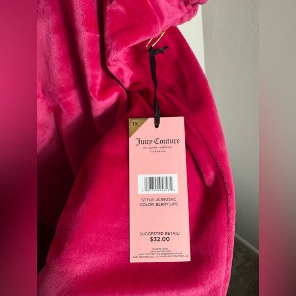 Juicy Coture Pink Dress Sleepwear Size 1X NWT - Picture 4 of 5